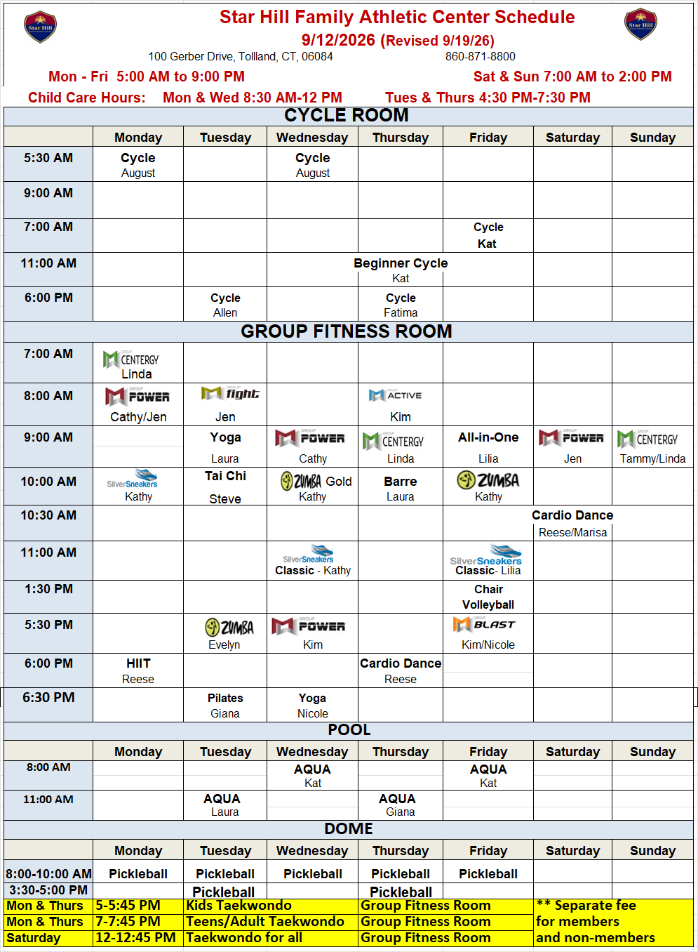 Fit Sched Rev 9-19-26