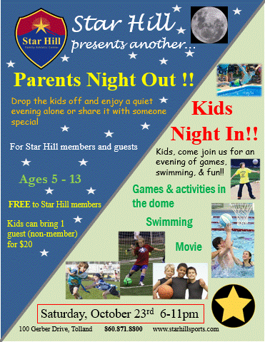 Parents Night Out - Oct 2021